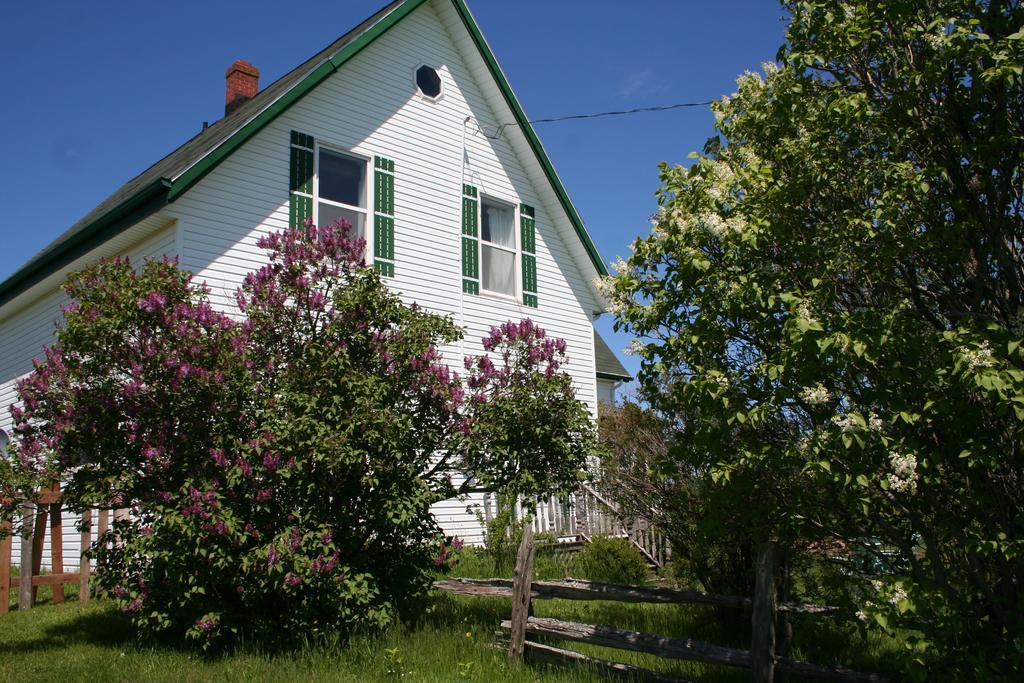 Lovely Green Gable Home Miscouche Exterior photo