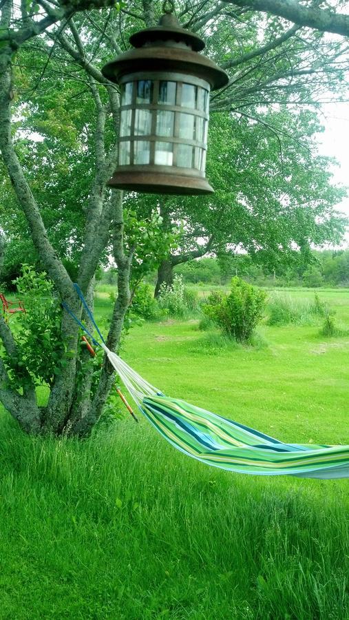 Lovely Green Gable Home Miscouche Exterior photo